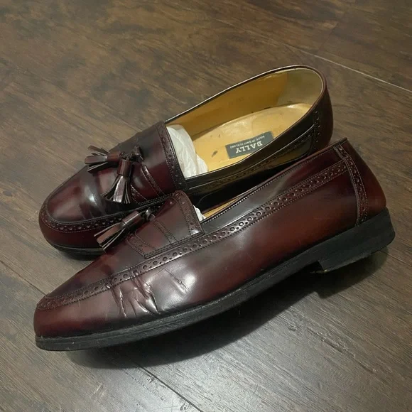 Bally | Shoes | Bally Mens Loafer Shoes Dress Leather Size  display picture 1